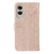 Samsung Galaxy S25 Edge 5G Lace Flower Embossing Flip Leather Phone Case - Rose Gold Samsung Galaxy S25 Edge 5G Lace Flower Embossing Flip Leather Phone Case - Rose Gold