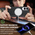 Samsung Galaxy S25 Edge 5G LC.IMEEKE L3 Series Detachable RFID Card Bag Magsafe Phone Case - Black