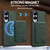 Samsung Galaxy S25 Edge 5G LC.IMEEKE L3 Series Detachable RFID Card Bag Magsafe Phone Case - Green Samsung Galaxy S25 Edge 5G LC.IMEEKE L3 Series Detachable RFID Card Bag Magsafe Phone Case - Green