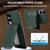 Samsung Galaxy S25 Edge 5G LC.IMEEKE L3 Series Detachable RFID Card Bag Magsafe Phone Case - Green Samsung Galaxy S25 Edge 5G LC.IMEEKE L3 Series Detachable RFID Card Bag Magsafe Phone Case - Green