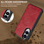 Samsung Galaxy S25 Edge 5G LC.IMEEKE Magsafe Phone Case - Red
