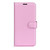 Samsung Galaxy S25 Edge 5G Litchi Texture Horizontal Flip Leather Phone Case with Holder - Pink