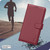 Samsung Galaxy S25 Edge 5G Litchi Texture RFID Anti-theft Leather Phone Case - Red