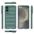 Samsung Galaxy S25 Edge 5G Magic Shield TPU + Flannel Phone Case - Dark Green Samsung Galaxy S25 Edge 5G Magic Shield TPU + Flannel Phone Case - Dark Green