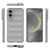 Samsung Galaxy S25 Edge 5G Magic Shield TPU + Flannel Phone Case - Grey