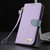 Samsung Galaxy S25 Edge 5G Metal Bow Leather Phone Case with Hand Strap - Purple