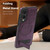 Samsung Galaxy S25 Edge 5G Multi-function Holder MagSafe PU Phone Case - Deep Purple