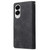 Samsung Galaxy S25 Edge 5G Multifunctional Frosted Zipper Wallet Leather Phone Case - Black Samsung Galaxy S25 Edge 5G Multifunctional Frosted Zipper Wallet Leather Phone Case - Black