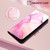 Samsung Galaxy S25 Edge 5G PT003 Marble Pattern Flip Leather Phone Case - Pink Purple Gold