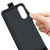 Samsung Galaxy S25 Edge 5G R64 Texture Single Vertical Flip Leather Phone Case - Black