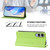 Samsung Galaxy S25 Edge 5G RC01 Dual-Folded Magnetic Suction RFID Leather Phone Case - Grass Green