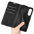 Samsung Galaxy S25 Edge 5G Retro-skin Magnetic Suction Leather Phone Case - Black