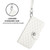 Samsung Galaxy S25 Edge 5G Rhombic Texture Flip Leather Phone Case with Lanyard - White