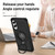 Samsung Galaxy S25 Edge 5G Ring Holder Magnetic Phone Case - Black Samsung Galaxy S25 Edge 5G Ring Holder Magnetic Phone Case - Black