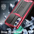 Samsung Galaxy S25 Edge 5G R-JUST Sliding Camera Life Water Resistant Holder Phone Case - Red