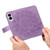 Samsung Galaxy S25 Edge 5G Seven-petal Flowers Embossing Leather Phone Case - Light Purple