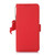 Samsung Galaxy S25 Edge 5G Side-Magnetic TJ Genuine Leather RFID Phone Case - Red