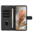 Samsung Galaxy S25 Edge 5G Skin Feel Embossed Feather Leather Phone Case - Black