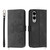 Samsung Galaxy S25 Edge 5G Skin Feel Flowers Embossed Wallet Leather Phone Case - Black Samsung Galaxy S25 Edge 5G Skin Feel Flowers Embossed Wallet Leather Phone Case - Black