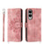 Samsung Galaxy S25 Edge 5G Skin Feel Flowers Embossed Wallet Leather Phone Case - Pink Samsung Galaxy S25 Edge 5G Skin Feel Flowers Embossed Wallet Leather Phone Case - Pink