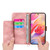 Samsung Galaxy S25 Edge 5G Skin Feel Flowers Embossed Wallet Leather Phone Case - Pink Samsung Galaxy S25 Edge 5G Skin Feel Flowers Embossed Wallet Leather Phone Case - Pink