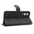 Samsung Galaxy S25 Edge 5G Skin Feel Magnetic Flip Leather Phone Case - Black