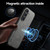 Samsung Galaxy S25 Edge 5G Skin Feel Magnetic Leather Back Phone Case - Dark Grey