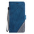 Samsung Galaxy S25 Edge 5G Skin Feel Splicing Leather Phone Case - Blue