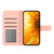 Samsung Galaxy S25 Edge 5G Skin Feel Sun Flower Embossed Flip Leather Phone Case with Lanyard - Pink