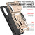 Samsung Galaxy S25 Edge 5G Sliding Camshield Holder Phone Case - Gold