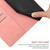 Samsung Galaxy S25 Edge 5G Stitching Embossed Leather Phone Case - Pink