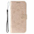 Samsung Galaxy S25 Edge 5G Sun Mandala Embossing Pattern Phone Leather Case - Rose Gold