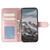 Samsung Galaxy S25 Edge 5G Sun Mandala Embossing Pattern Phone Leather Case - Rose Gold