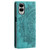 Samsung Galaxy S25 Edge 5G Totem Embossed Magnetic Leather Phone Case - Green