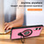 Samsung Galaxy S25 Edge 5G TPU Hybrid PC Magnetic Holder Phone Case - Pink