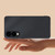 Samsung Galaxy S25 Edge 5G Ultra-thin Plain Skin Leather Phone Case - Black