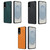 Samsung Galaxy S25 Edge 5G Ultra-thin Plain Skin Leather Phone Case - Green