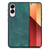 Samsung Galaxy S25 Edge 5G Vintage Leather PC Back Cover Phone Case - Green