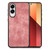 Samsung Galaxy S25 Edge 5G Vintage Leather PC Back Cover Phone Case - Pink