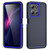 Moto G 2025 Life Waterproof Rugged PC + Silicone Phone Case - Dark Blue + Royal Blue