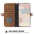 Moto G 2025 Side Buckle Double Fold Hand Strap Leather Phone Case - Brown