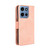 Moto G 2025 Skin Feel Calf Texture Card Slots Leather Phone Case - Pink