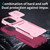 Moto G 2025 Sliding Camshield Phone Case - Pink + Rose Red