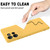 Moto G 2025 Solid Color Liquid Silicone Dropproof Full Coverage Phone Case - Yellow