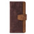 Moto G Power 2025 Color Stitching Skin Feel Leather RFID Blocking Phone Case - Brown Moto G Power 2025 Color Stitching Skin Feel Leather RFID Blocking Phone Case - Brown