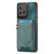 Moto G Power 2025 Denim Texture Leather Skin Phone Case with Card Slot - Green