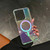 Moto G Power 2025 Glitter Color-Plated MagSafe Shockproof Phone Case - Transparent