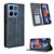 Moto G Power 2025 Magnetic Buckle Retro Texture Leather Phone Case - Blue