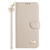 Moto G Power 2025 Metal Bow Leather Phone Case with Hand Strap - Apricot