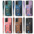 Moto G Power 2025 Retro Skin-feel Ring Multi-card RFID Wallet Phone Case - Black